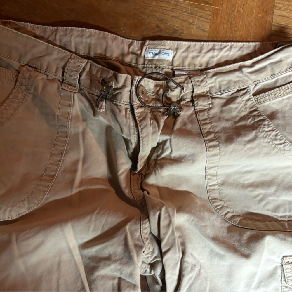 Maurices capri pants. Tan color. Size 11/12.